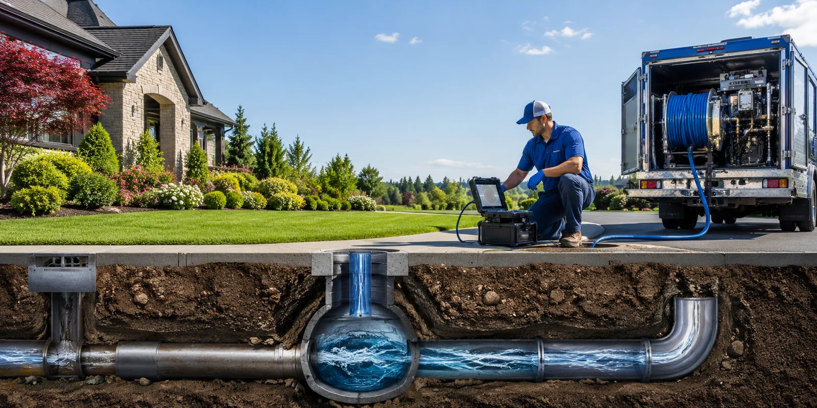 Drainage restoration information for Duke Center, PA